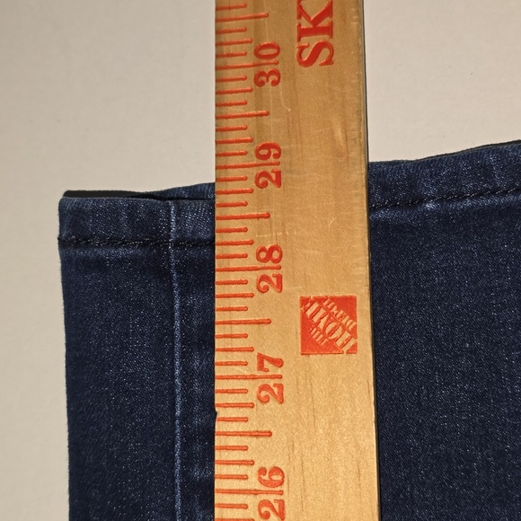 NYDJ Sheri Slim Jeans Style# MDNM2034 Lift Tuck Dark Denim Rinse Wash Size 8 - Picture 12 of 15